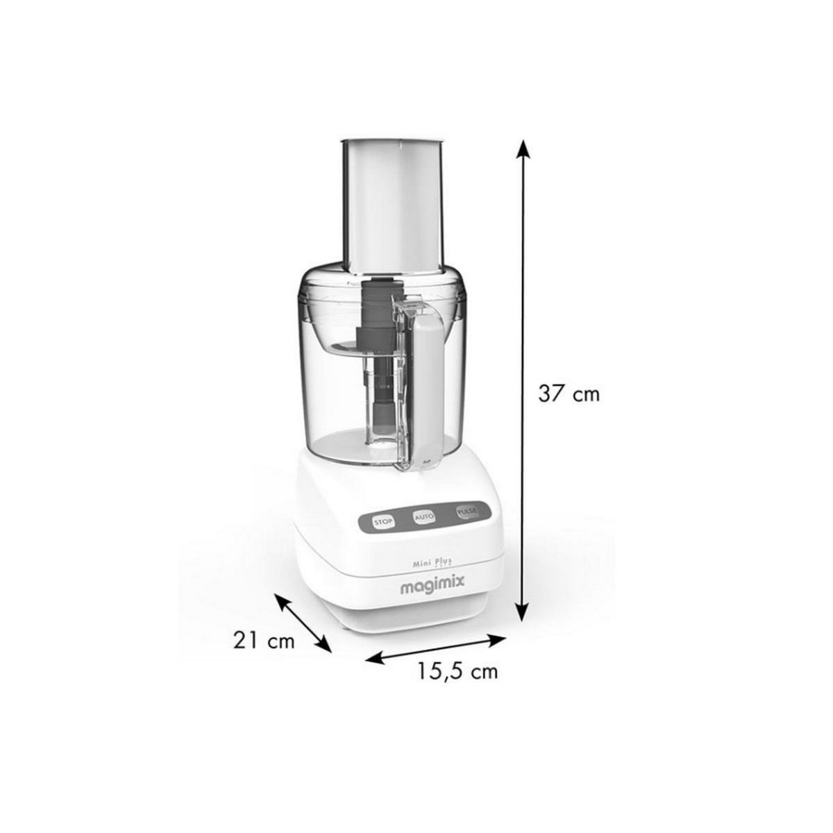MAGIMIX Robot multifonctions 1.7l 400w blanc - 18250F