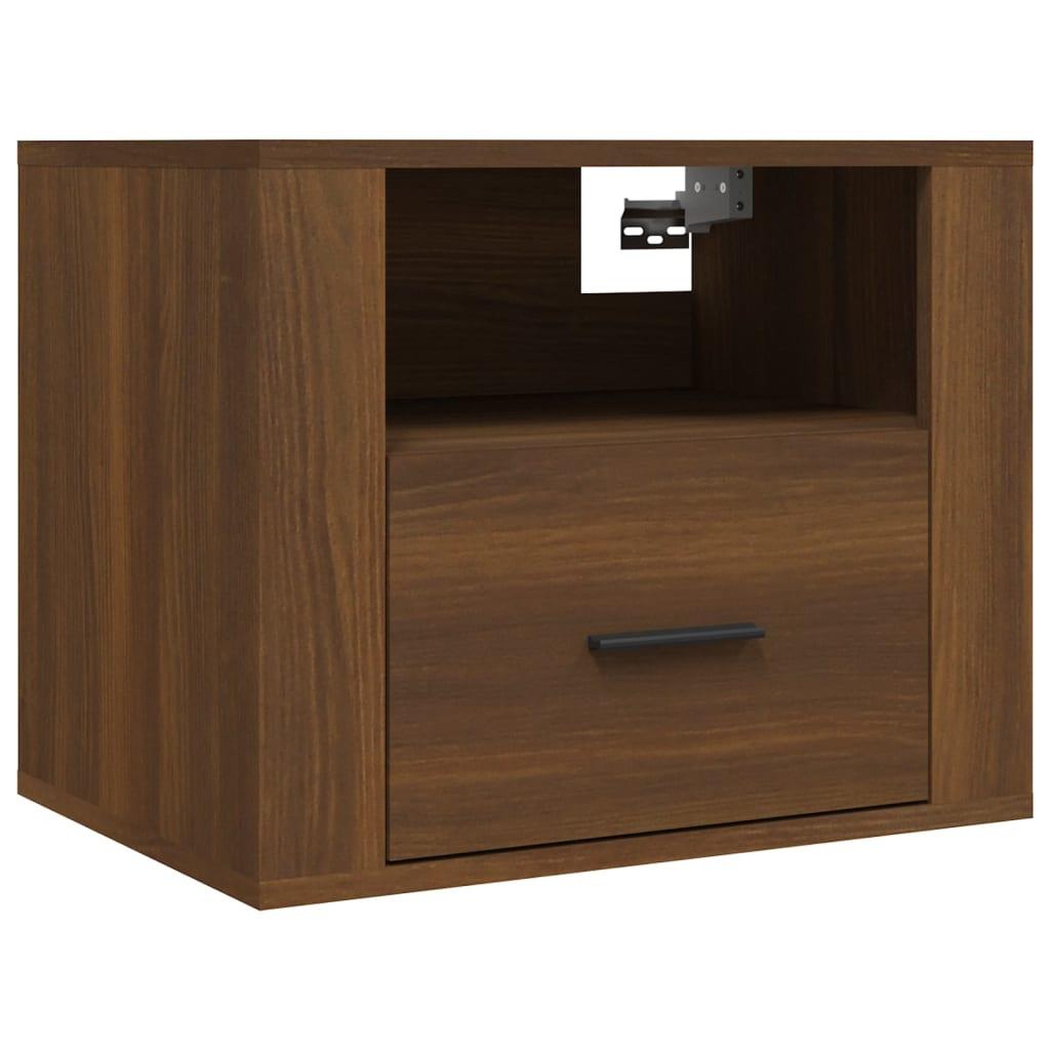Voir la diapositive 5 : VIDAXL Tables de chevet murales 2 pcs Chene marron 50x36x40 cm
