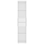 Voir la diapositive 4 : VIDAXL Bibliotheque Blanc brillant 36x30x171 cm Bois d'ingenierie