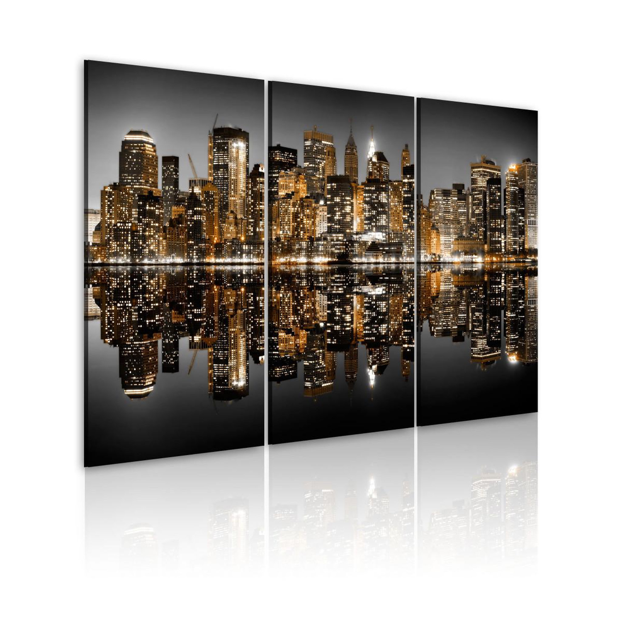 Voir la diapositive 1 : Paris Prix Tableau Imprimé  Mer de Lumières New York