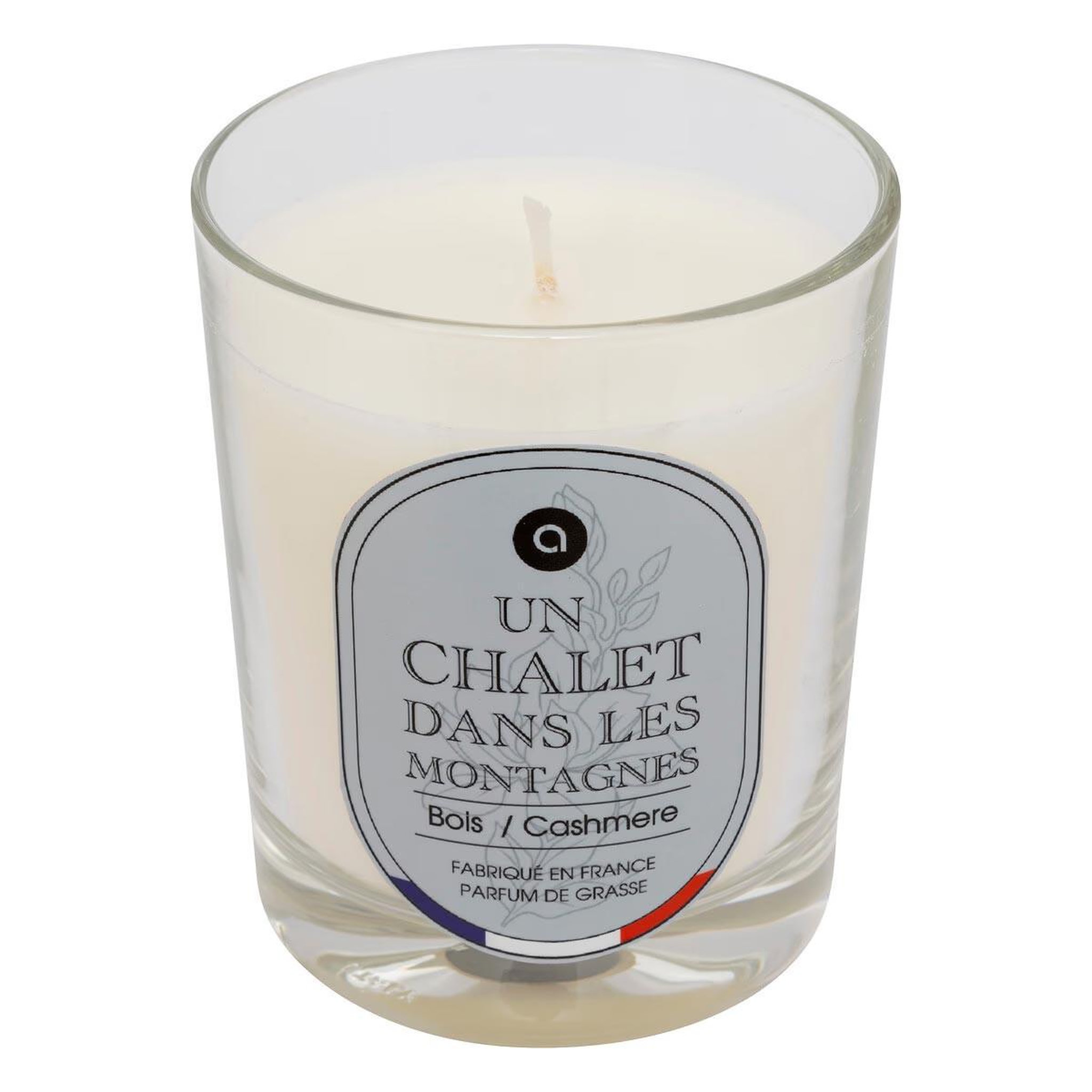 ATMOSPHERA Bougie parfumée en verre  nibi  180g bois & cashmere