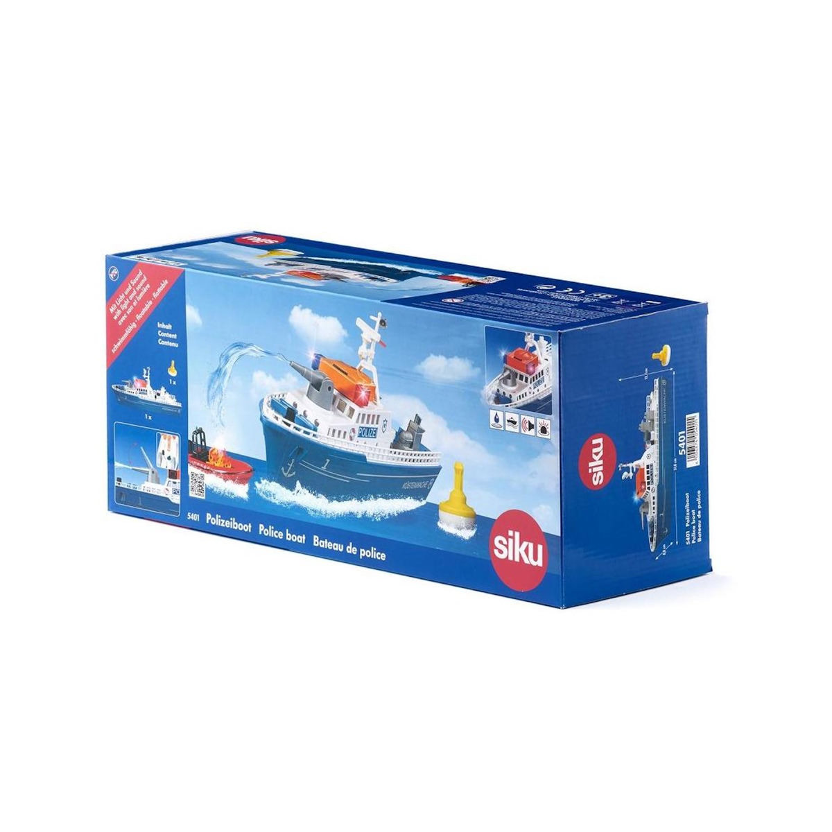 Siku 5401 Bateau de police  World