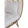 Voir la diapositive 4 : Paris Prix Fauteuil Design Ovale  Aciera  148cm Naturel