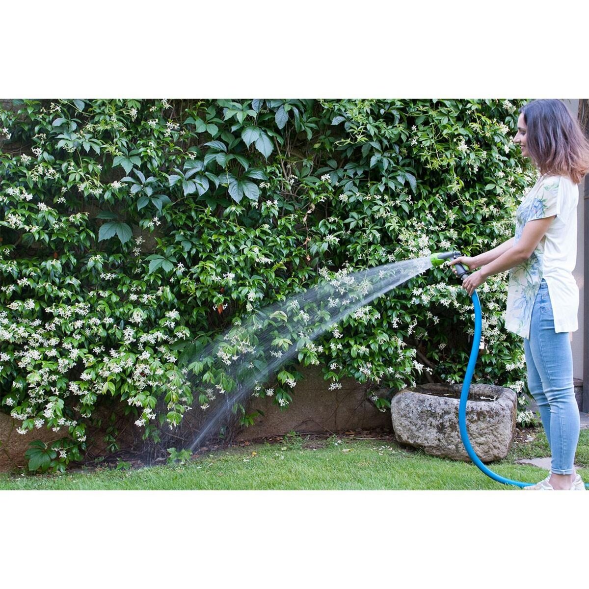 VITO Tuyau arrosage Ultra renforcé 25 mètres Ø 19 mm 3/4  Pression 21 bar VITO