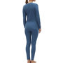 Voir la diapositive 2 : MAMALICIOUS Pyjama Bleu Femme Mamalicious Lotus