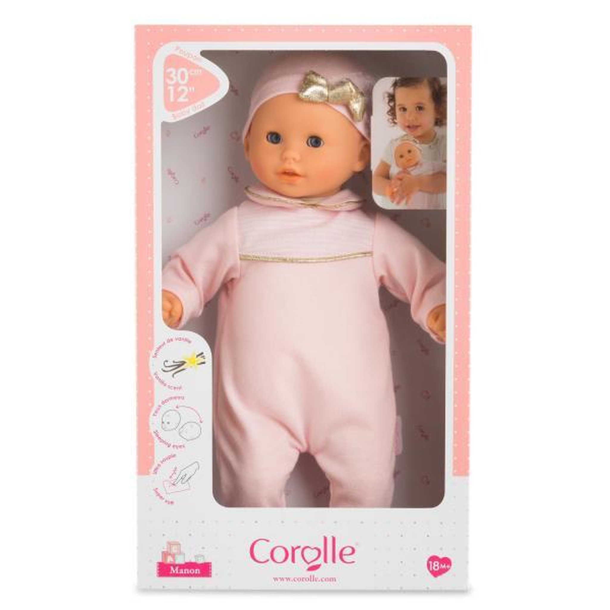 Voir la diapositive 6 : Corolle Mon Premier Poupon COROLLE - Bébé Calin Manon - 30 cm - senteur de vanille - des 18 mois