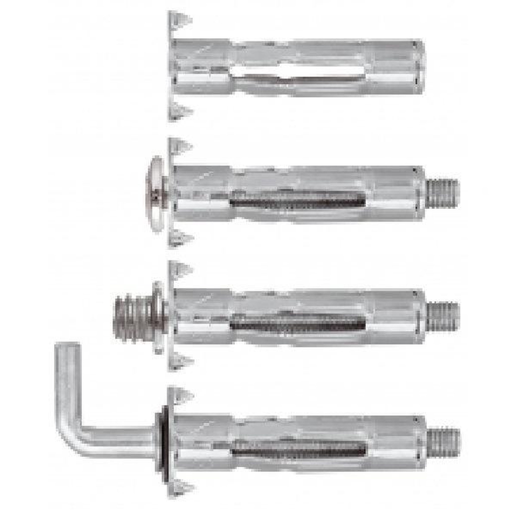 RAWL Chevilles PLAC avec vis Cruciforme M5 x 37 mm