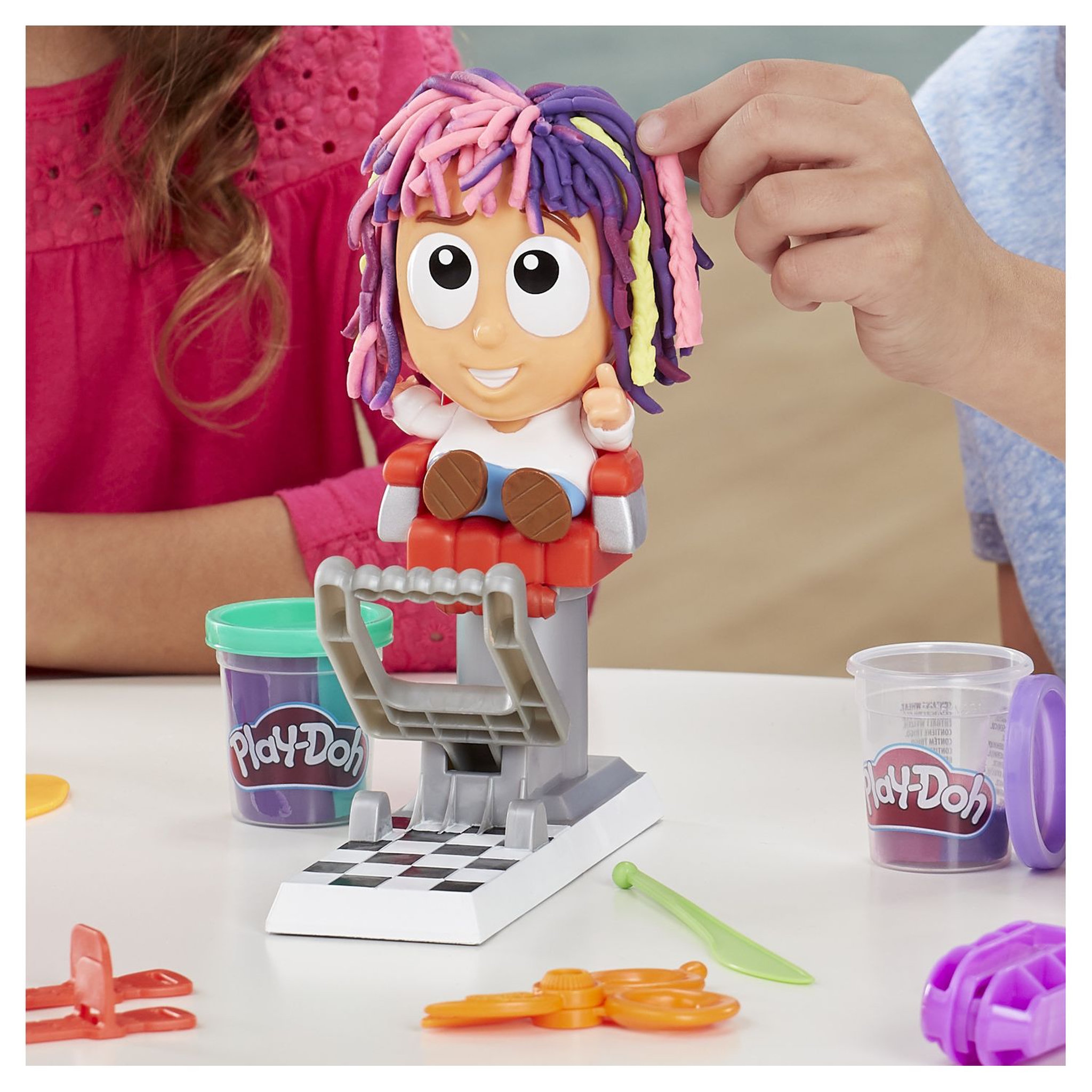 Voir la diapositive 6 : HASBRO Play-Doh - Le coiffeur Pate à modeler 
