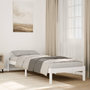 Voir la diapositive 1 : VIDAXL Cadre de lit extra long sans matelas 90x210 cm bois massif pin