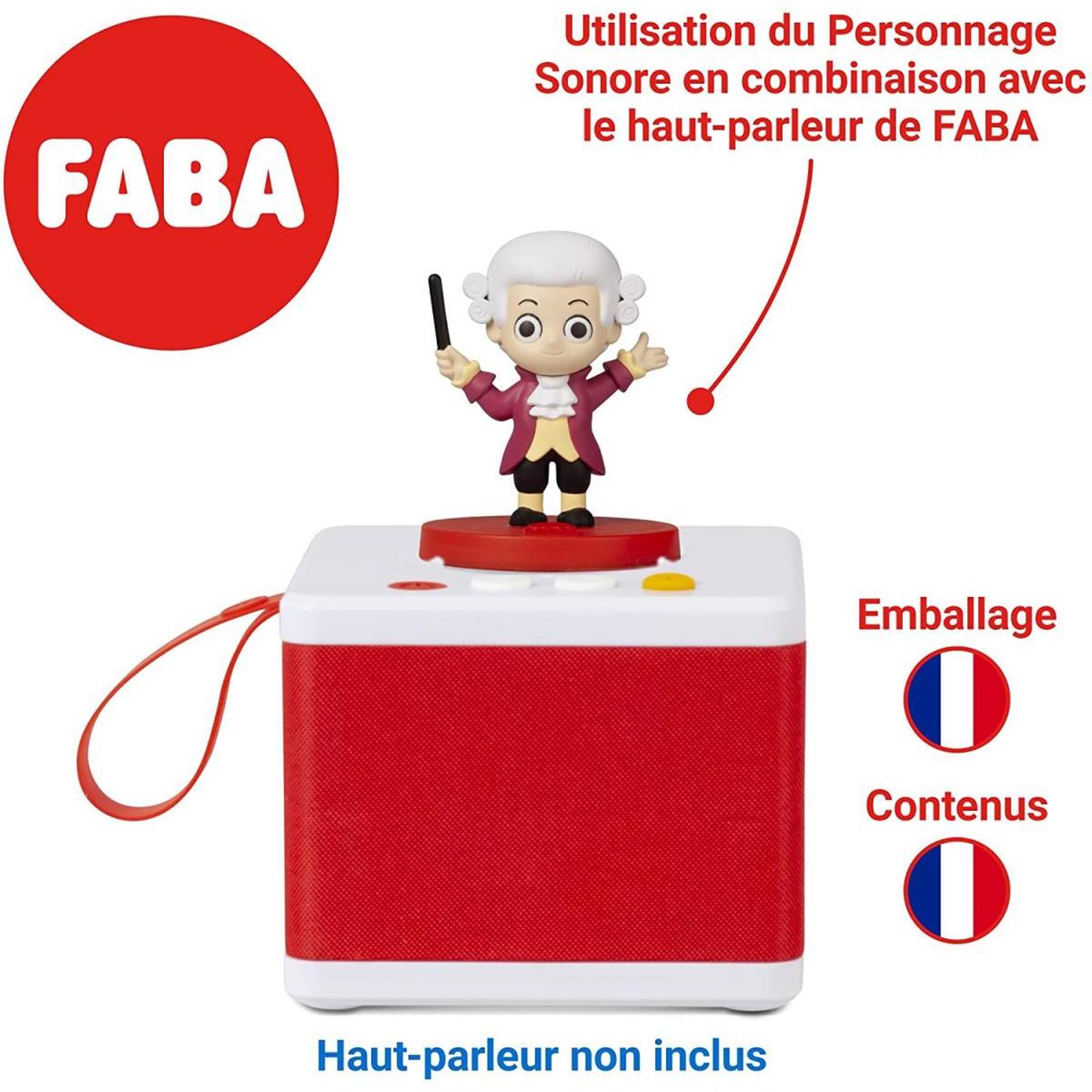 Voir la diapositive 2 : FABA Personnage sonore, Mozart douces symphonies