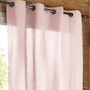 Voir la diapositive 2 : Home collection Rideau 100% coton uni