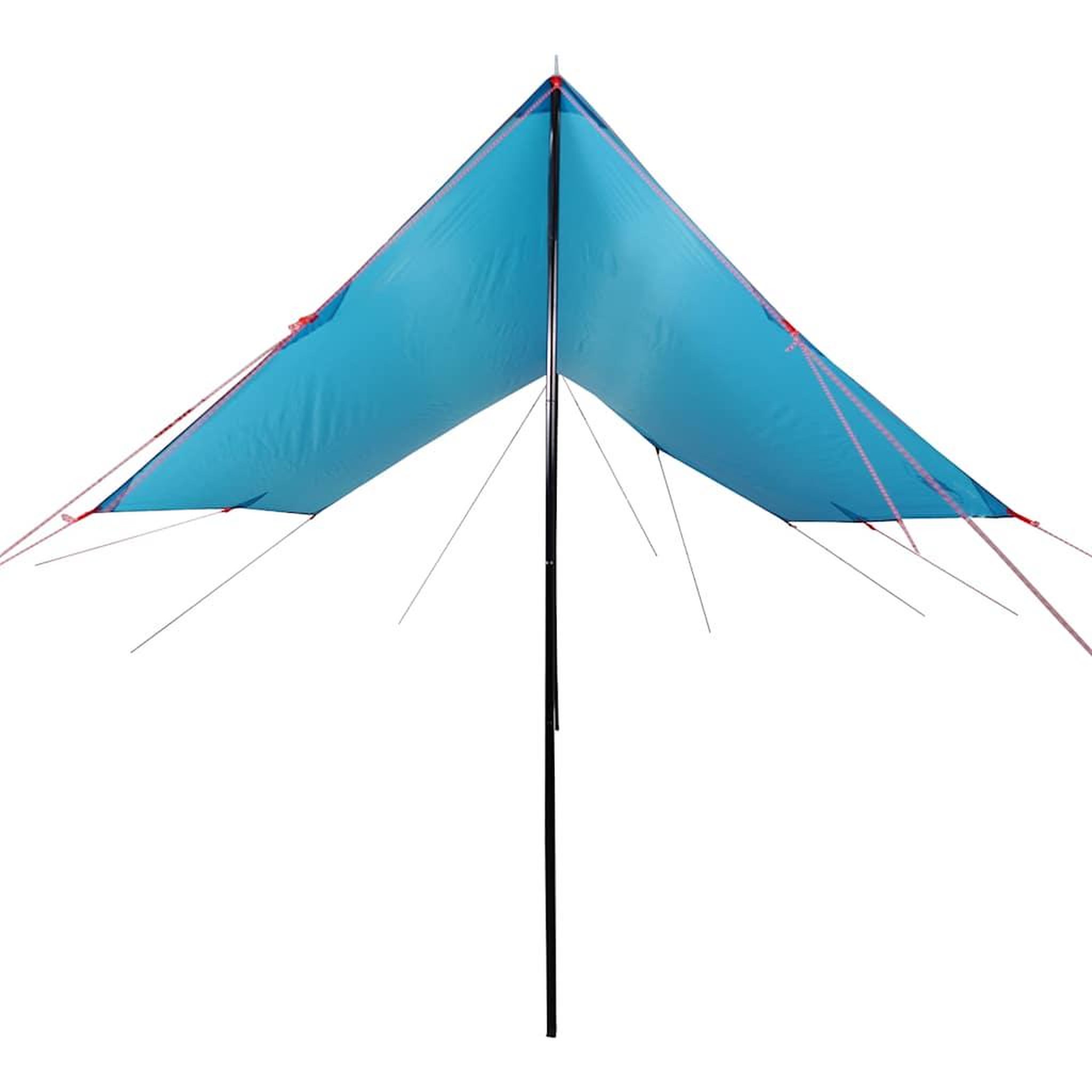 Voir la diapositive 3 : VIDAXL Bache de camping bleu 460x305x210 cm impermeable