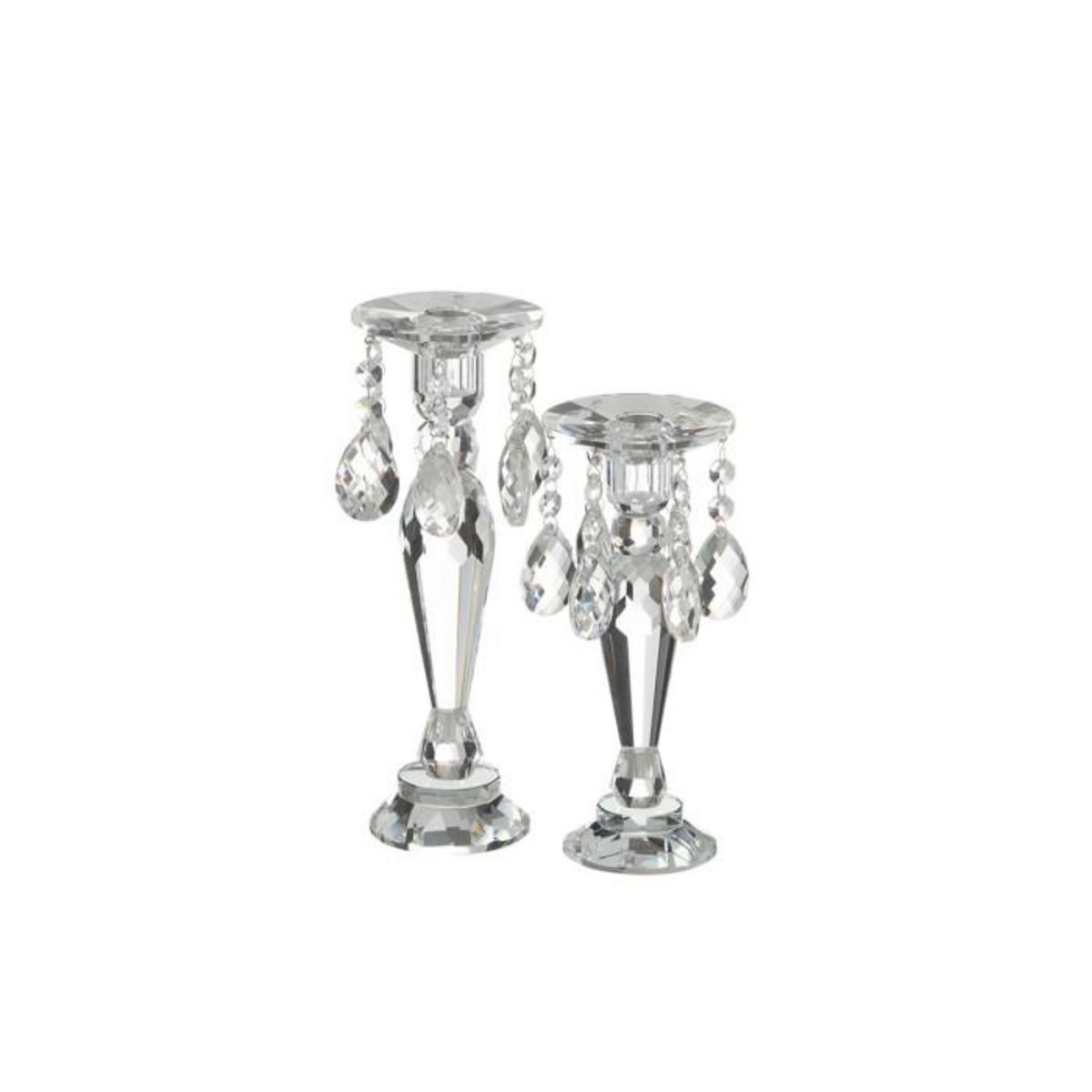 Paris Prix Chandelier Design en Cristal  Louise  23cm Transparent