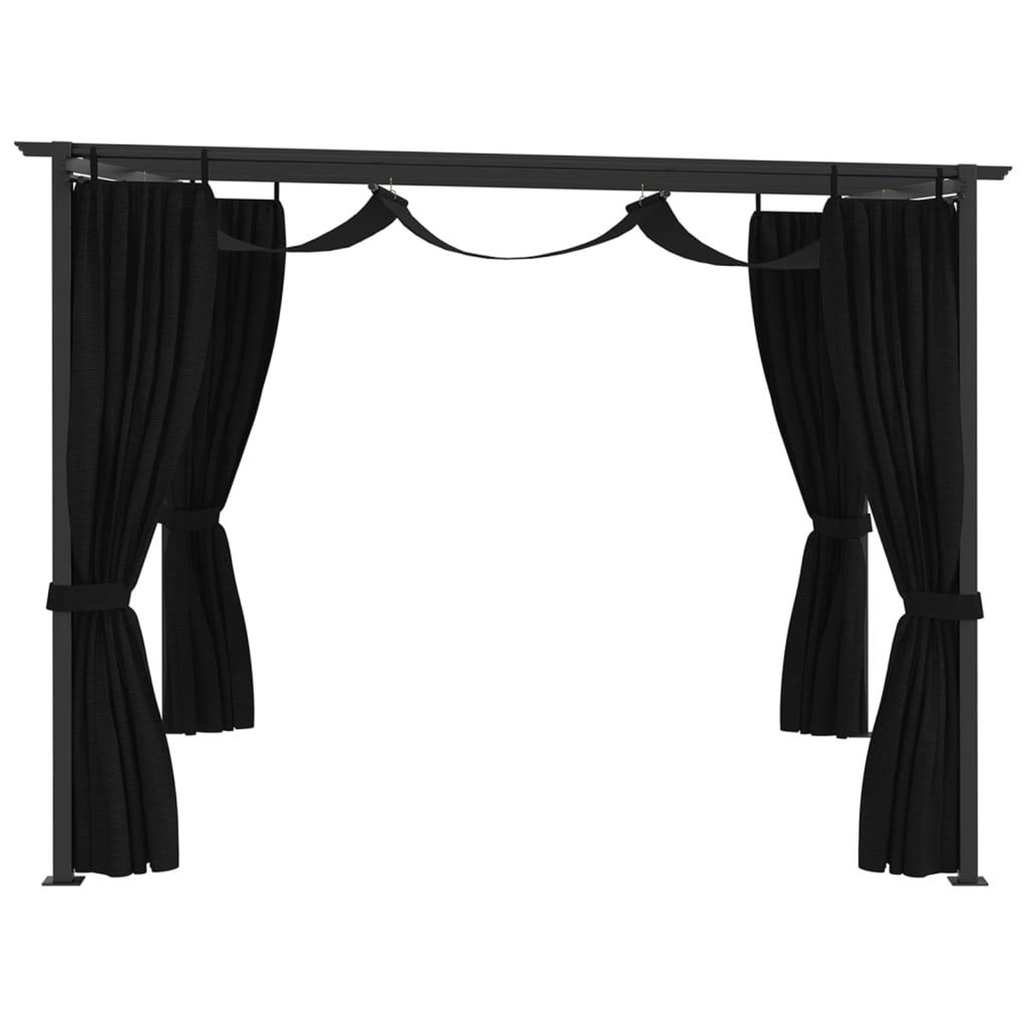 Voir la diapositive 4 : VIDAXL Belvedere 4x3 m anthracite