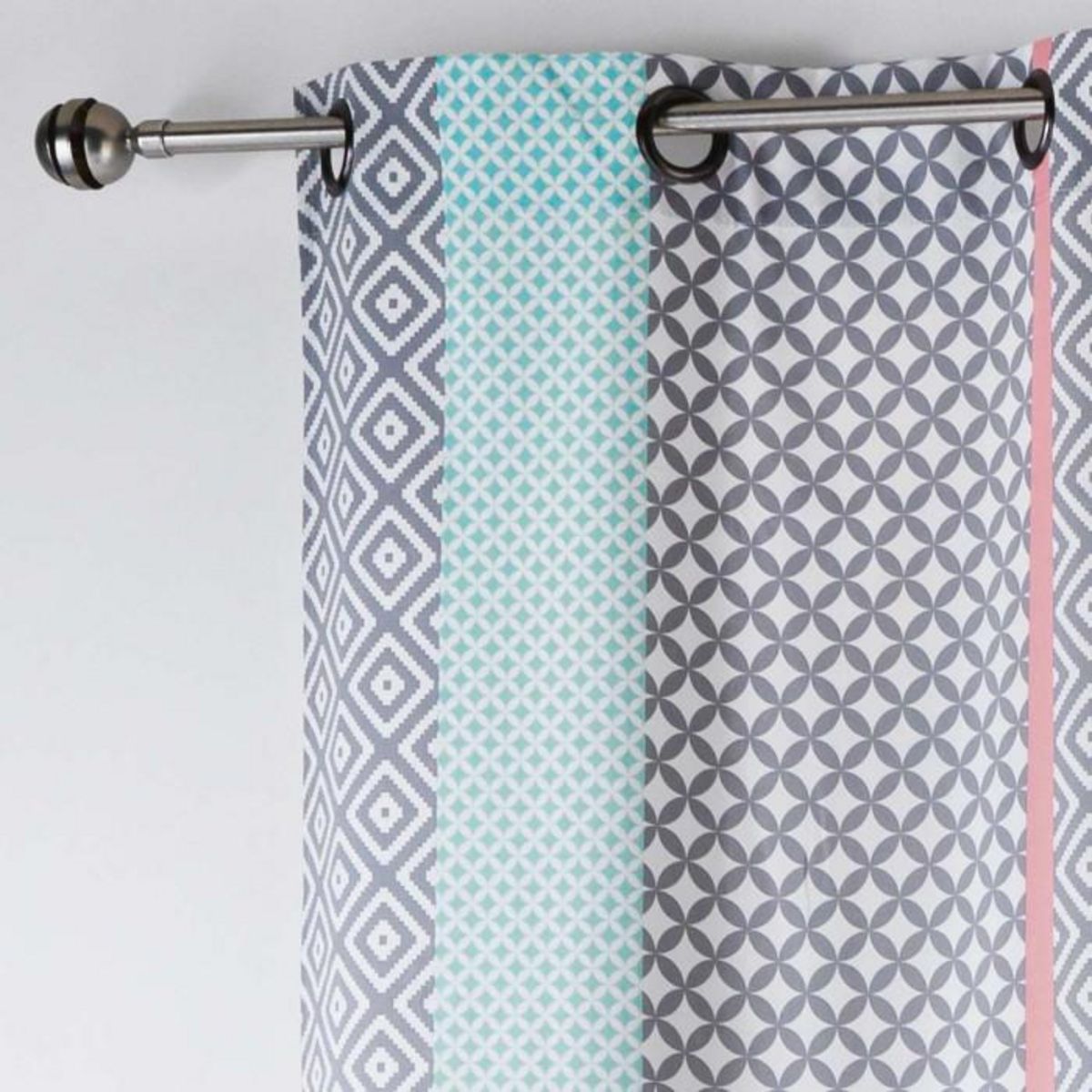 Paris Prix Rideau  Baltic  140x240cm Rose & Menthe