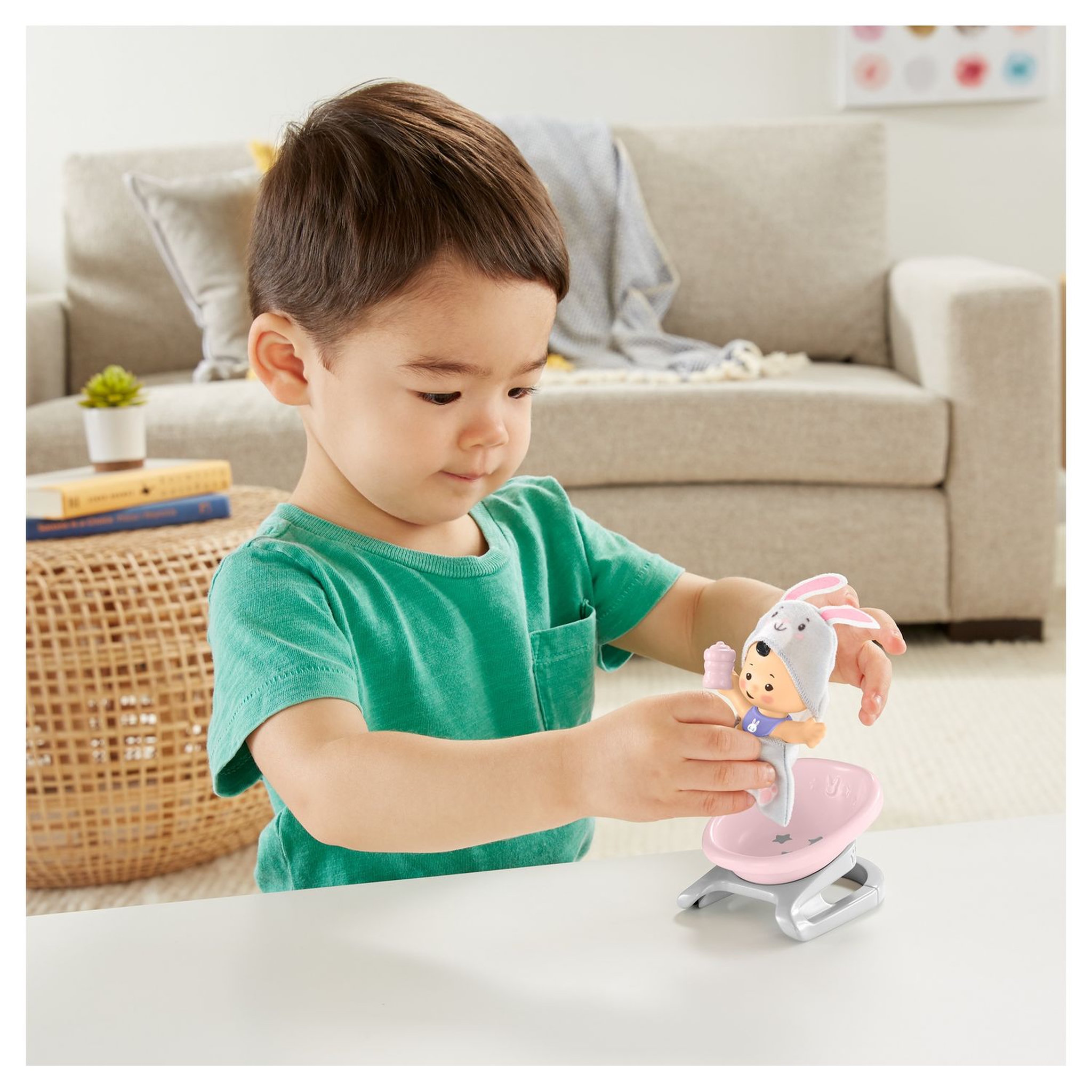 Voir la diapositive 6 : Fisher price  Pack Figurine et accessoires Little People Babies