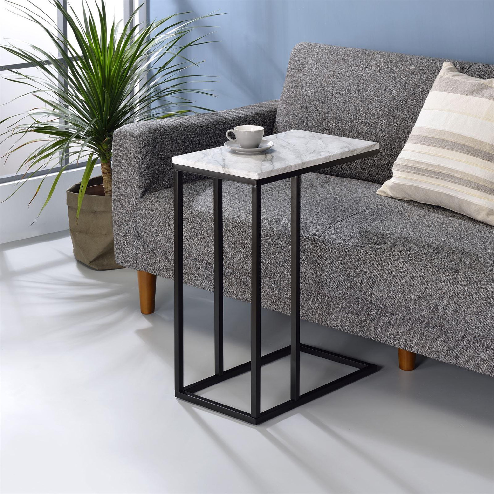 Voir la diapositive 2 : IDIMEX Table d'appoint rectangulaire DEBORA