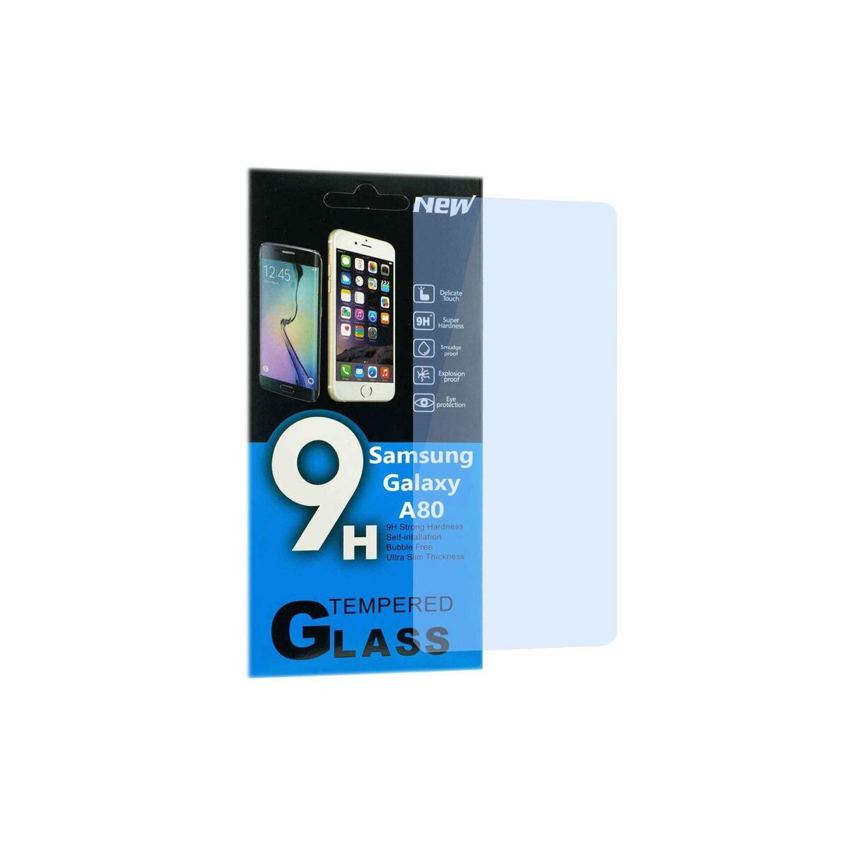 amahousse Vitre Galaxy A80 de protection d'écran en verre trempé