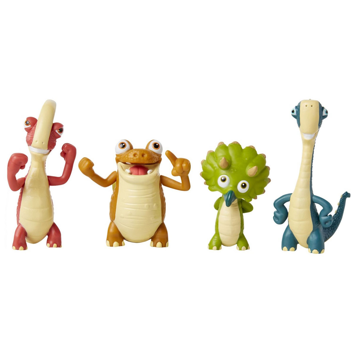 JAKKS PACIFIC Gigantosaurus - Coffret 4 figurines Dino amis 