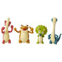 Voir la diapositive 1 : JAKKS PACIFIC Gigantosaurus - Coffret 4 figurines Dino amis 