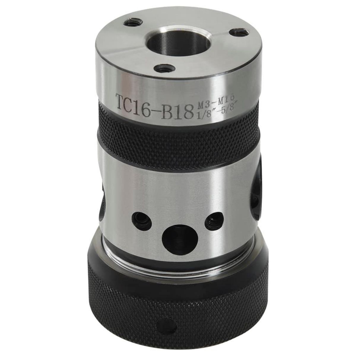 VIDAXL Mandrin de taraudage B18 et tige MT3 de filetage interne M3-M16