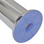 Voir la diapositive 2 : VIDAXL 4 pieds ronds de canape en Nickel brosse 120 mm