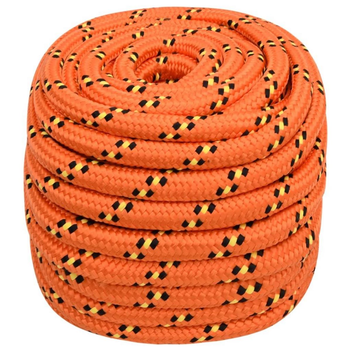 VIDAXL Corde de bateau Orange 20 mm 100 m Polypropylene