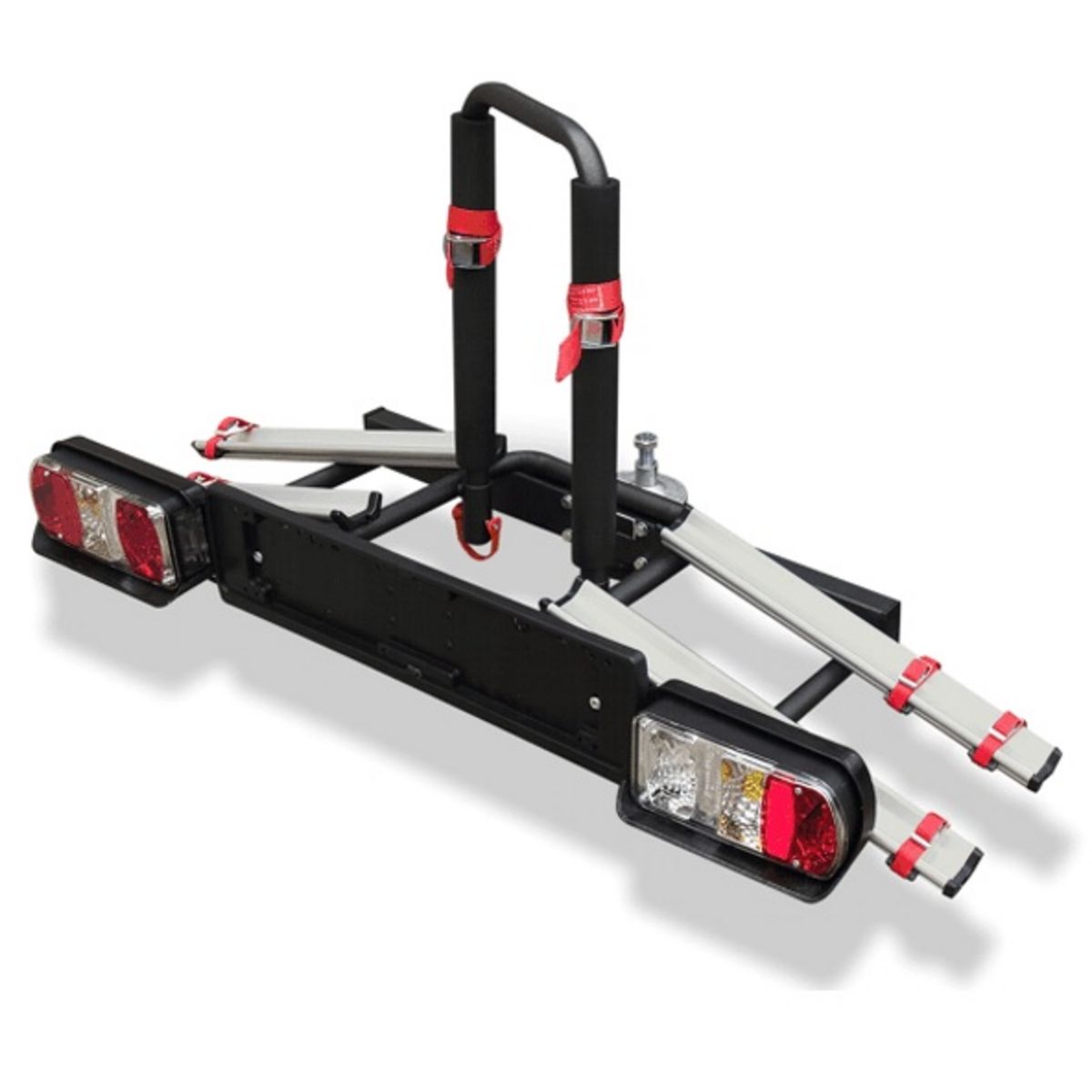 Porte-vélos d'attelage plateforme rabattable Wizard Tilting 