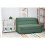 Voir la diapositive 2 : MARKET24 Banquette BZ - Tissu Vert - L143 x P97 x H89cm - Joe