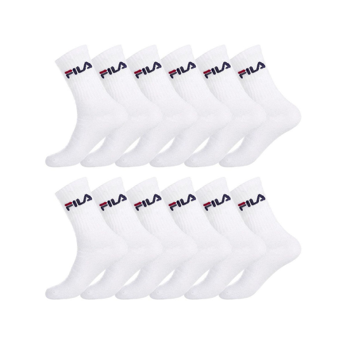 FILA Lot de 12 Paires de Chaussettes Tennis