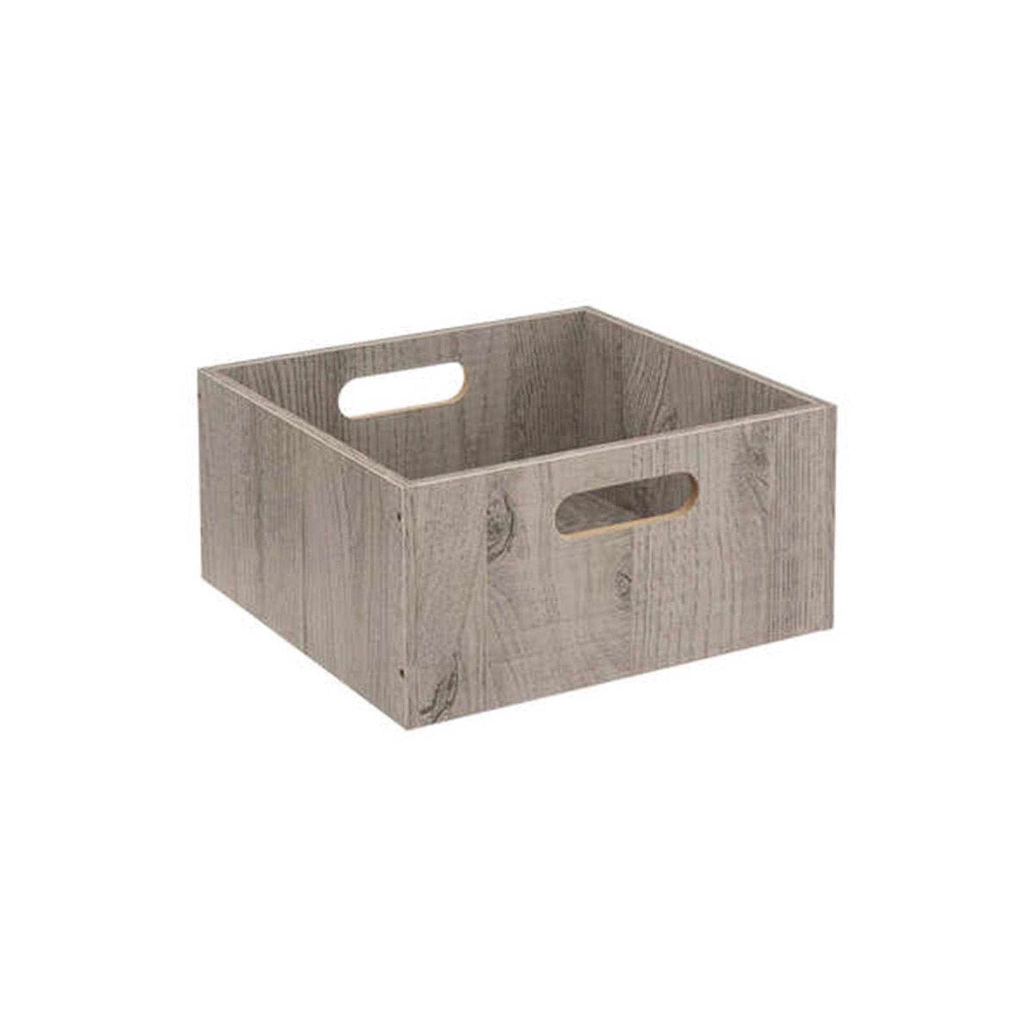 FIVE Boîte de rangement en bois  mix n'modul  15x31cm gris