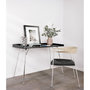 Voir la diapositive 3 : Paris Prix Bureau Design en Bois  Rayburn  115cm Noir & Chrome