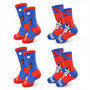 Voir la diapositive 2 : Pat Patrouille Pack de Chaussettes Antidérapantes Enfant PAT PATROUILLE (Lot de 4)