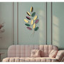 Voir la diapositive 5 : Paris Prix Déco Murale Feuilles  Colorful  31cm Multicolore