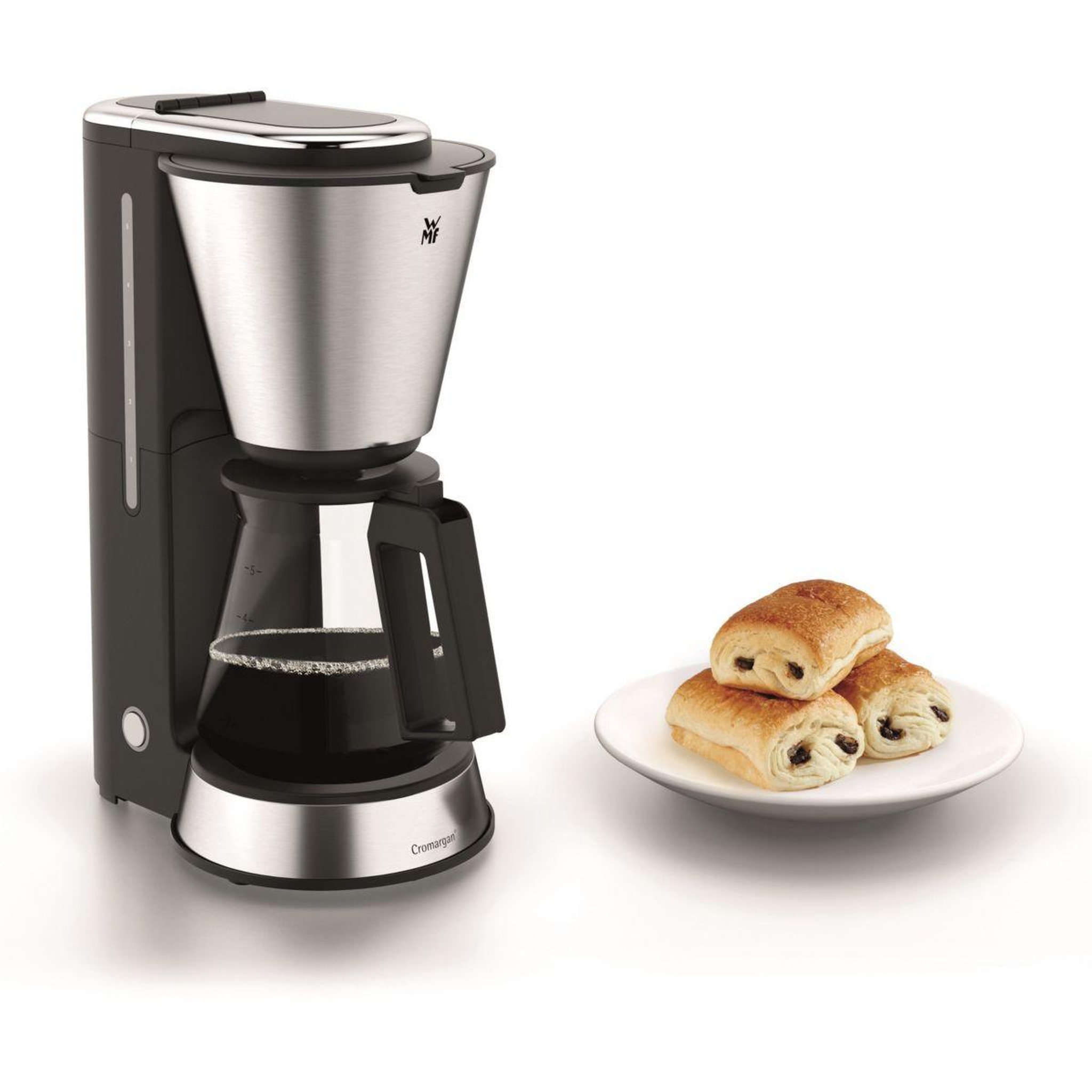 Voir la diapositive 4 : WMF Cafetière filtre kitchen minis aroma en verre
