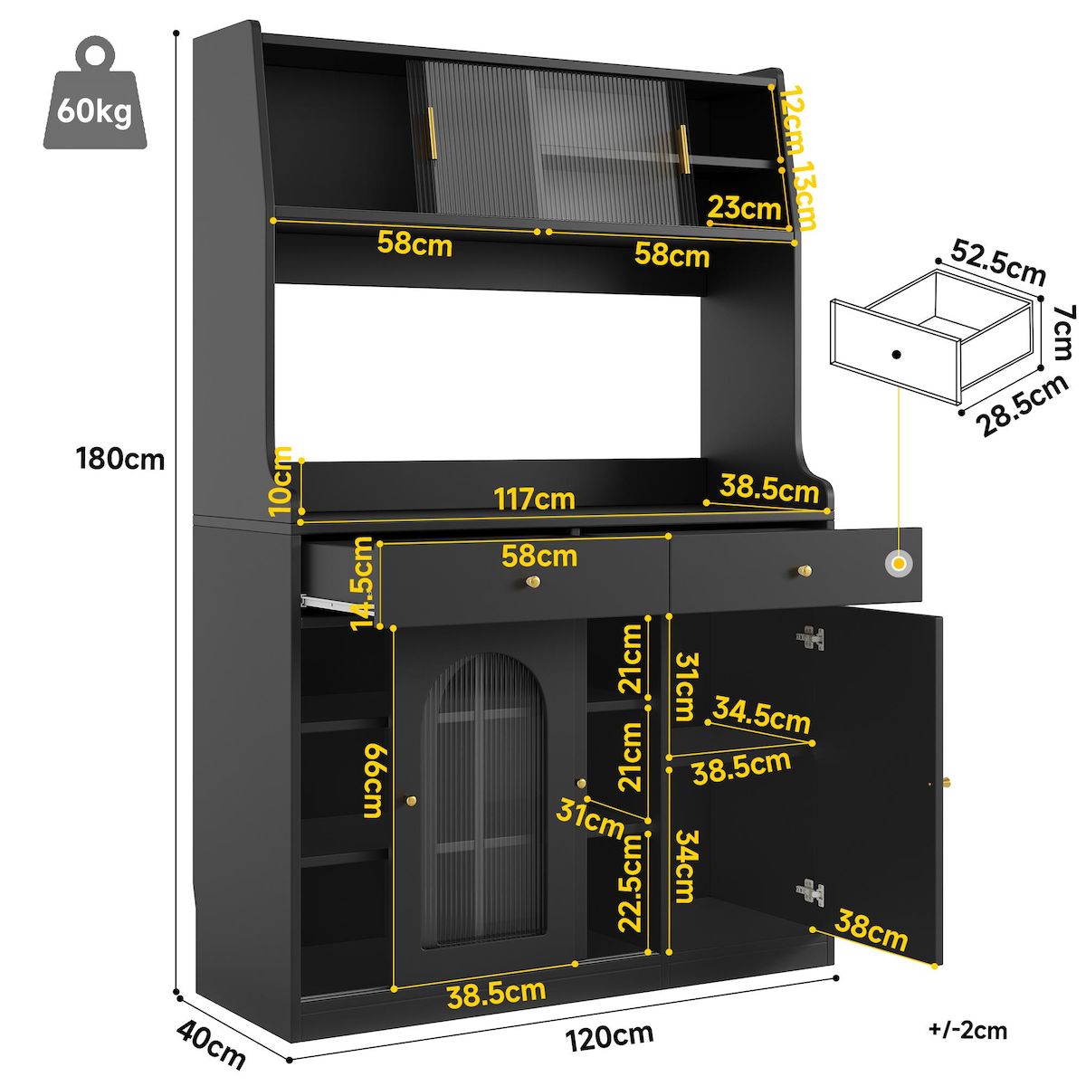 MERAX Buffet de cuisine