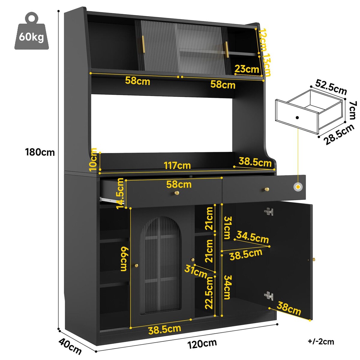 MERAX Buffet de cuisine