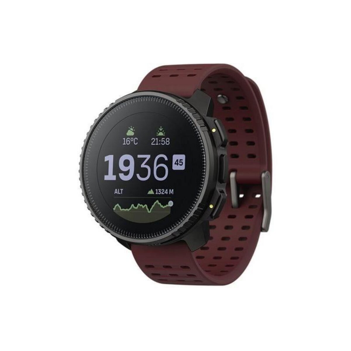 Suunto Montre connectée sport - SUUNTO - VERTICAL - Black Ruby