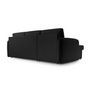 Voir la diapositive 6 : BEST MOBILIER Pocatello - canapé d'angle réversible 4 places - convertible avec coffre - en tissu bouclette