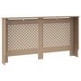 Voir la diapositive 5 : VIDAXL Cache-radiateur 152x19x81,5 cm MDF