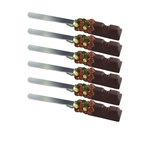 Fackelmann Ensemble de 6 Spatules pour pâte à tartiner 19 cm Fackelmann