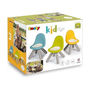 Voir la diapositive 6 : SMOBY Smoby - Chaise enfant Bleue- Extérieur et Intérieur - H27cm - Fabrication française