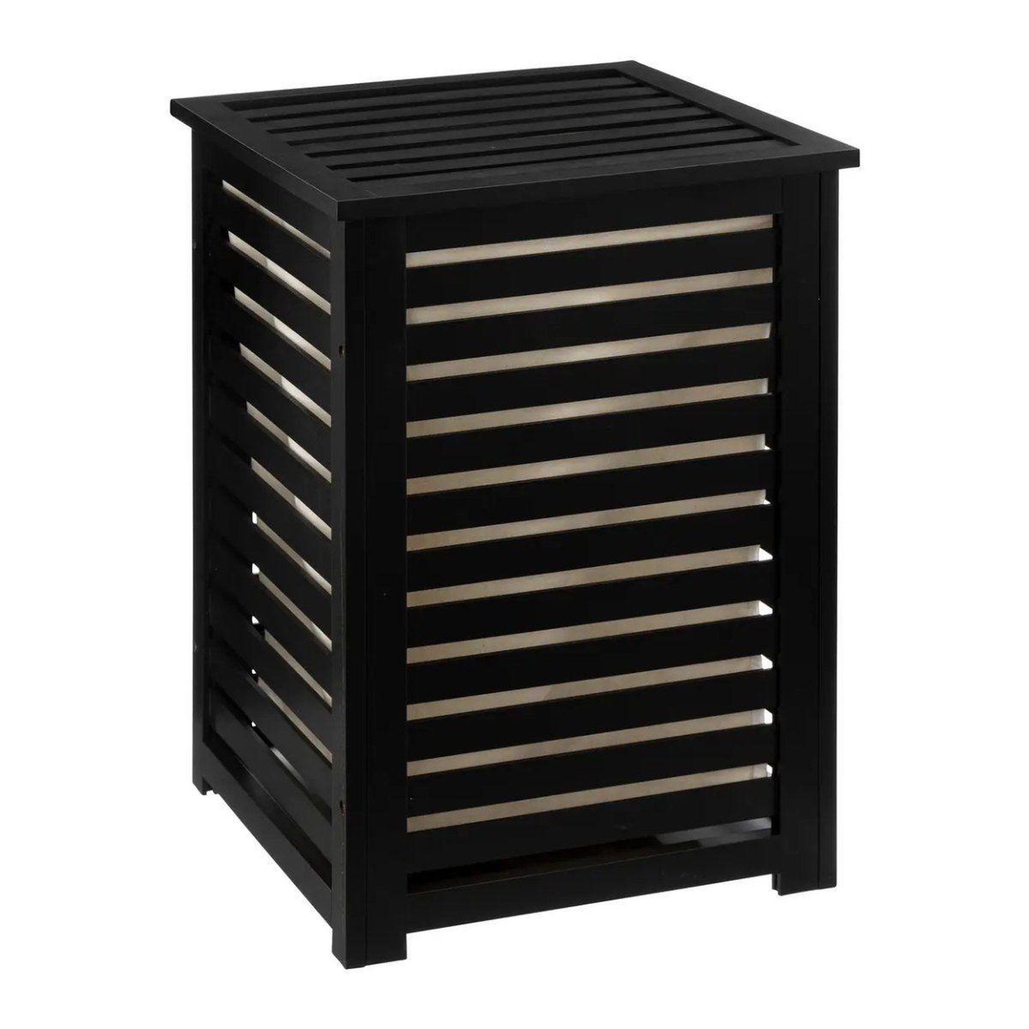 FIVE Panier à linge ajouré  sicela  58cm noir