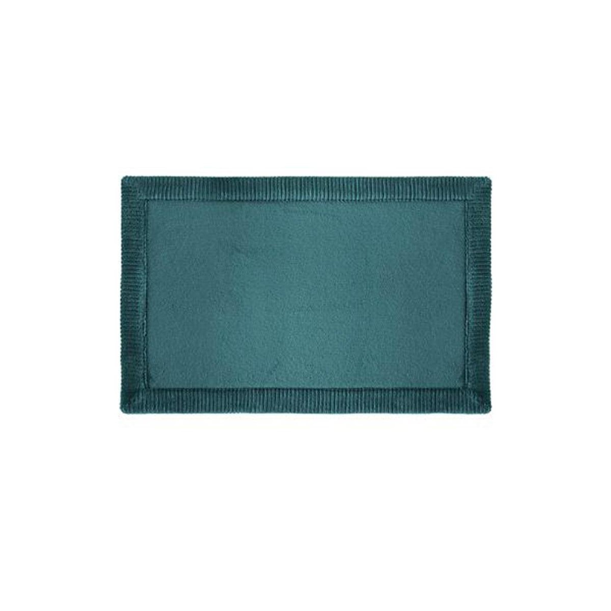 Voir la diapositive 1 : FIVE Tapis de Salle de Bain  Modern  50x80cm Pétrole