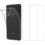 ESSENTIEL B Pack Samsung S21 FE Coque + Verre trempé x2 pas cher