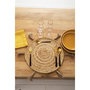 Voir la diapositive 3 : TOILINUX Lot de 6 sets de table en jute avec pompons - Diamètre 38 cm - Beige