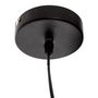 Voir la diapositive 4 : Paris Prix Lampe Suspension Design  Deep Soul  35cm Noir