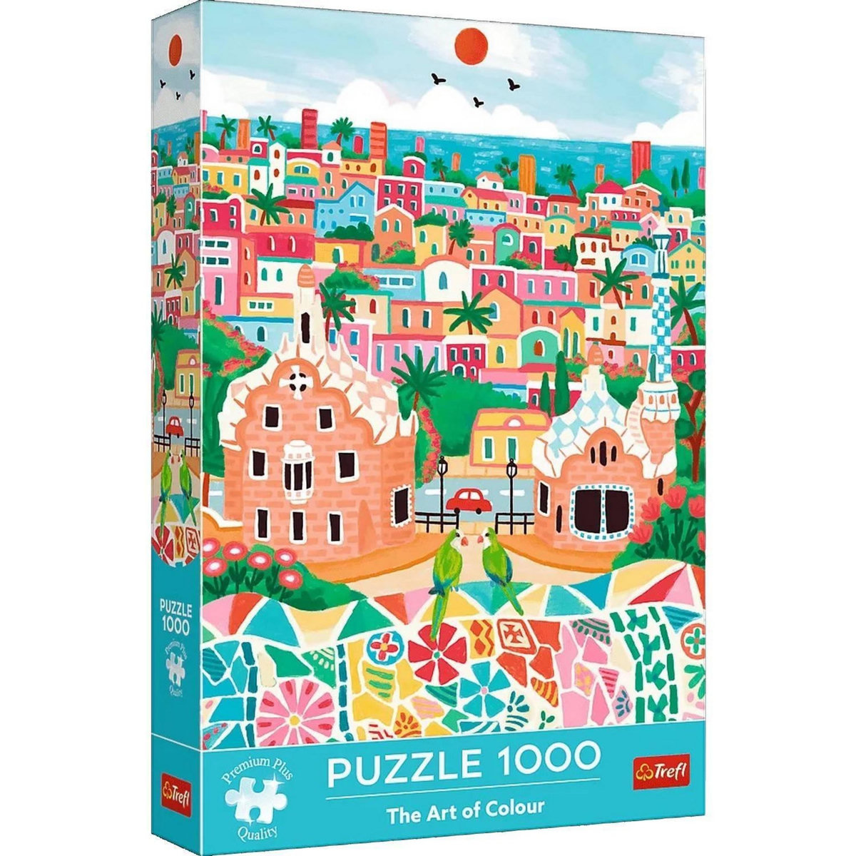 Trefl Puzzle 1000 pièces Premium Plus : Barcelone, Espagne