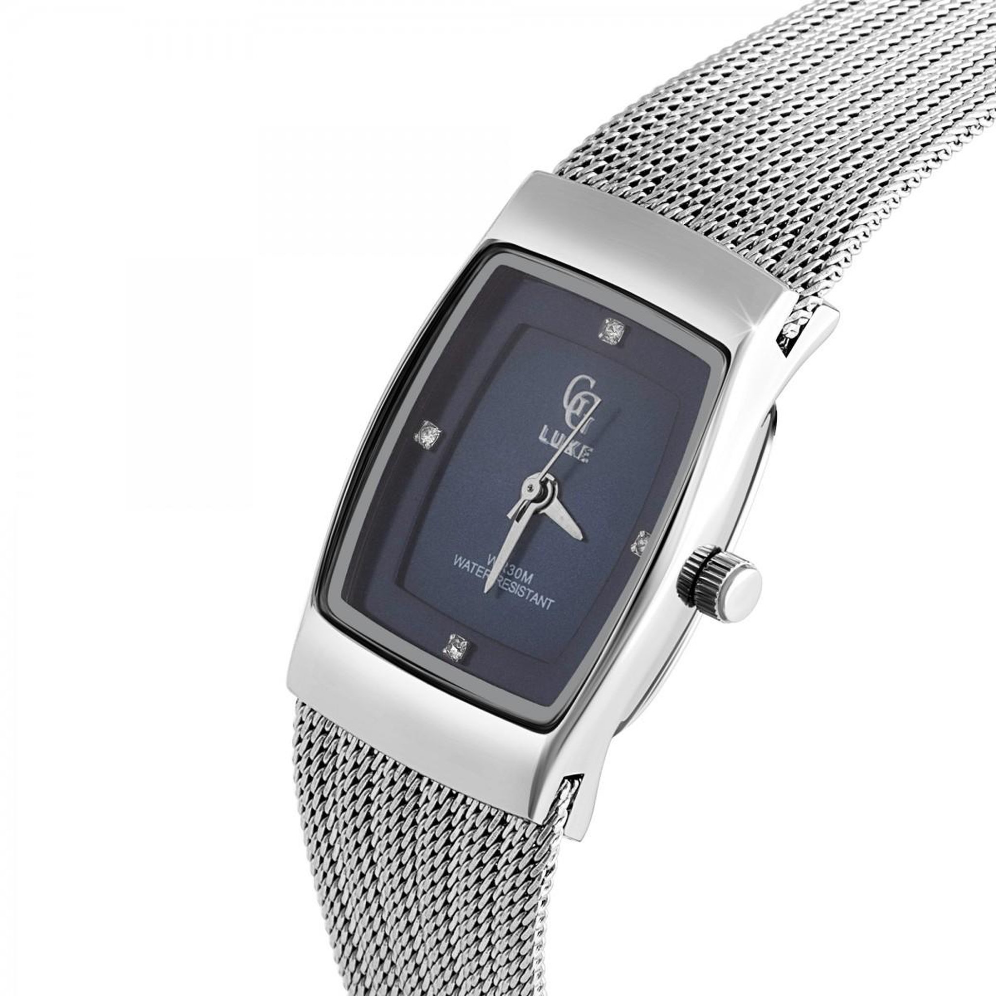 Voir la diapositive 3 : SC CRYSTAL Montre Hanaé élégante ornée de Cristaux scintillants par SC Crystal