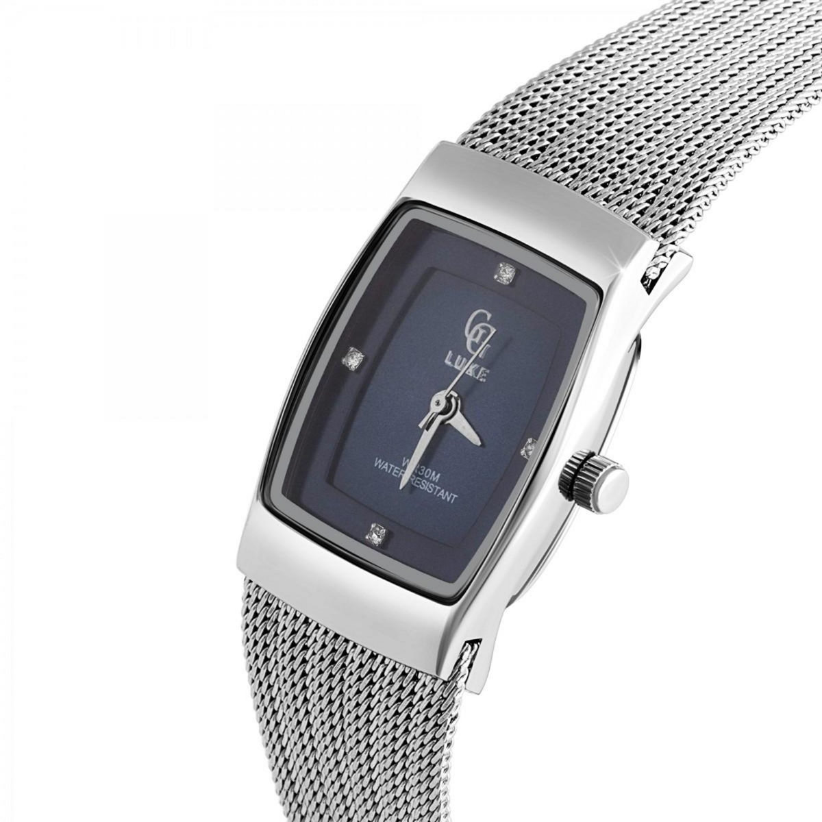 SC CRYSTAL Montre Hanaé élégante ornée de Cristaux scintillants par SC Crystal